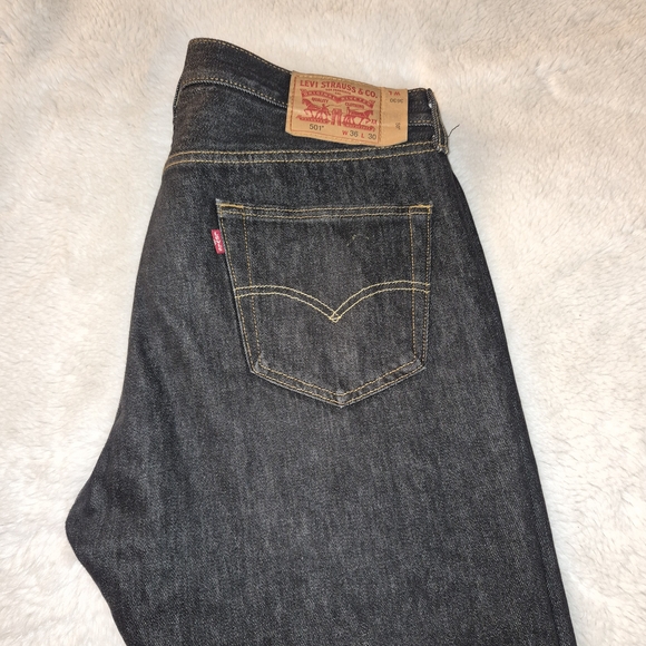 Levi's Other - Levi's Men's Dark Gray Straight Jeans